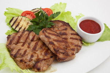 Grilled meat