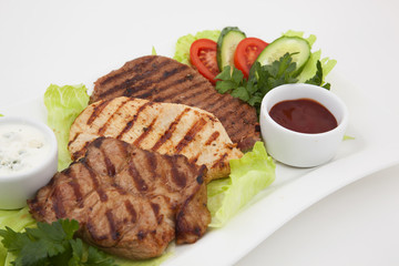 Grilled meat