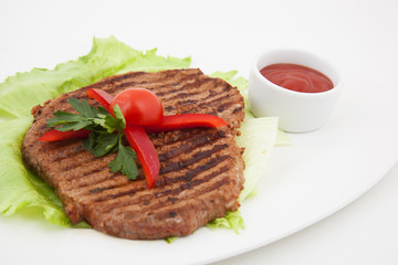 Grilled meat