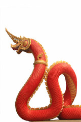 Naga statue of thailand