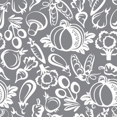 vegetables background icons