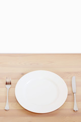 table plate, knife and fork 皿 ナイフ フォーク