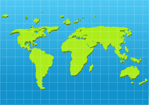 map of the world,vector design
