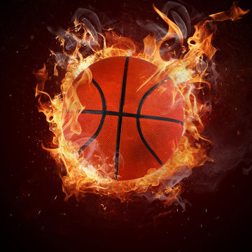 Fire basketball Wallpapers Download  MobCup