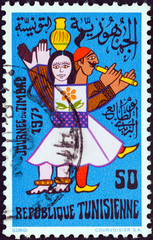 The musicians of Kerkena (Tunisia 1971)