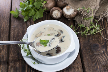 Fresh Mushroom Soup