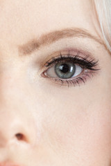 Obraz premium Twarz blond kobiety