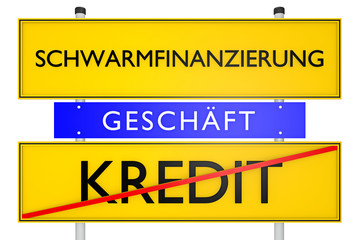 Schwarmfinanzierung vs Kredit_konzeptionell Finanzsysteme - 3D