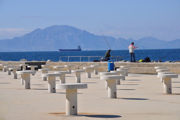 pescando vero l'africa