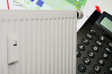 Heizkörper mit Heizkostenabrechnung
