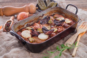 meat beefs olive