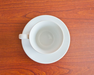coffee cup on the table