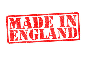 MADE IN ENGLAND Rubber Stamp