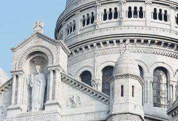 The Basilica of the Sacred Heart (Basilique du Sacré-Cœur)