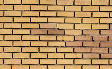 Fototapeta premium złoty mur z cegły