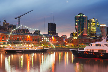 Puerto Madero at Night