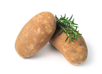 Russet Potatoes and Rosemary