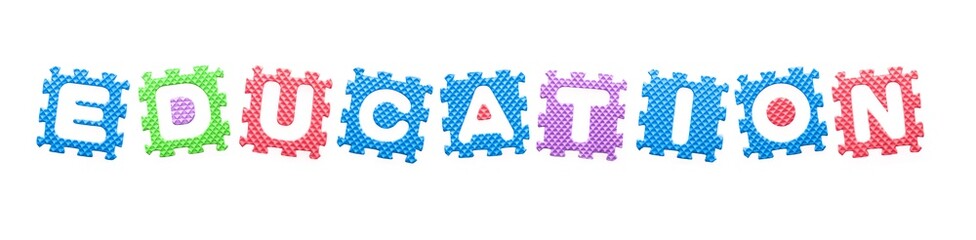 Colored letters, Education for children