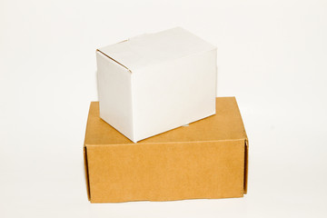 Box isolate on white background