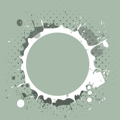 abstract grunge splash concept