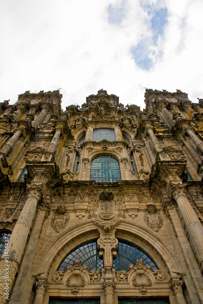 Canvas Prints cathedral in Santiago de Compostela, Spain