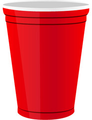Obraz premium Red Party Cup