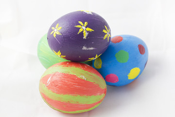Handmade easter eggs