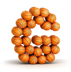 Letter G   basketball