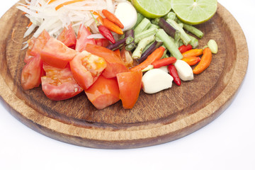 Papaya salad ingredient