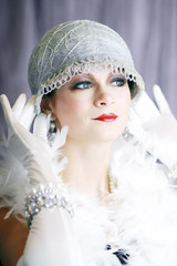 retro flapper style