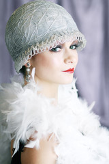 retro flapper style