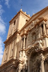Fototapeta na wymiar Elche, Spain - Saint Mary Basilica