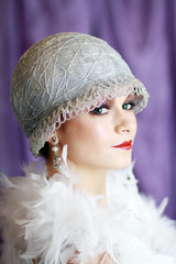 retro flapper style