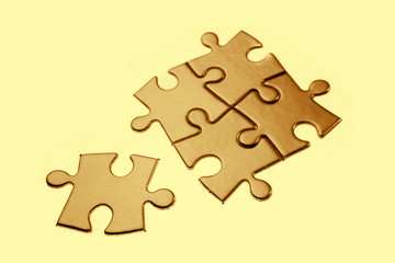 Jigsaw puzzle pieces