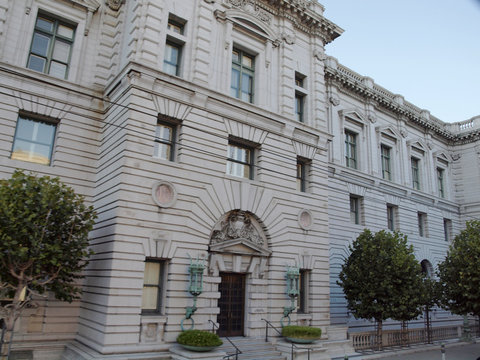 Entrance To United States Court Of Appeals, Ninth Circuit