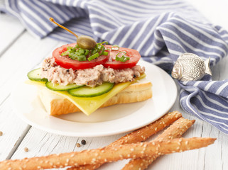 Tuna Fish Salad Sandwich