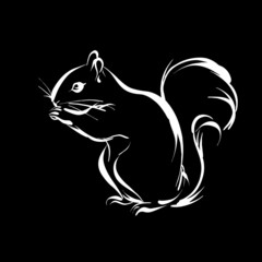 Écureuil tatouage