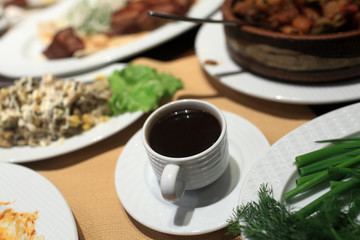 Cup of armenian coffee