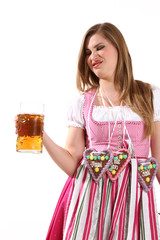 Mädchen mit Mass