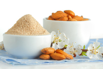 Almond flour and nuts