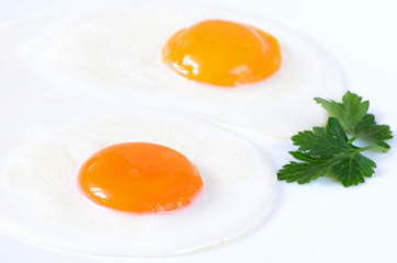 Fried eggs