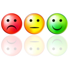 Signs-traffic lights for children. Horizontal.