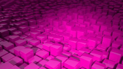Fototapeta premium Abstract cubes background