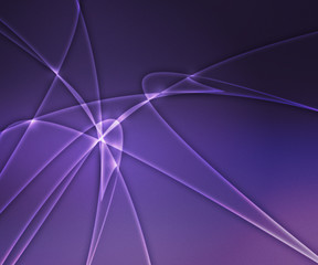 Light Waves Abstract Violet Background