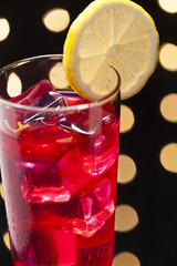 Campari cocktail in Disco setting