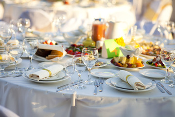 Wedding table