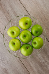 Fototapeta na wymiar Green apples