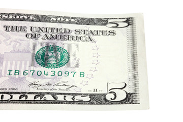 five-dollar bill
