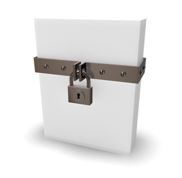 Box And Padlock