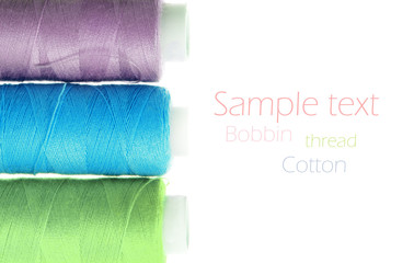 bobbins of thread